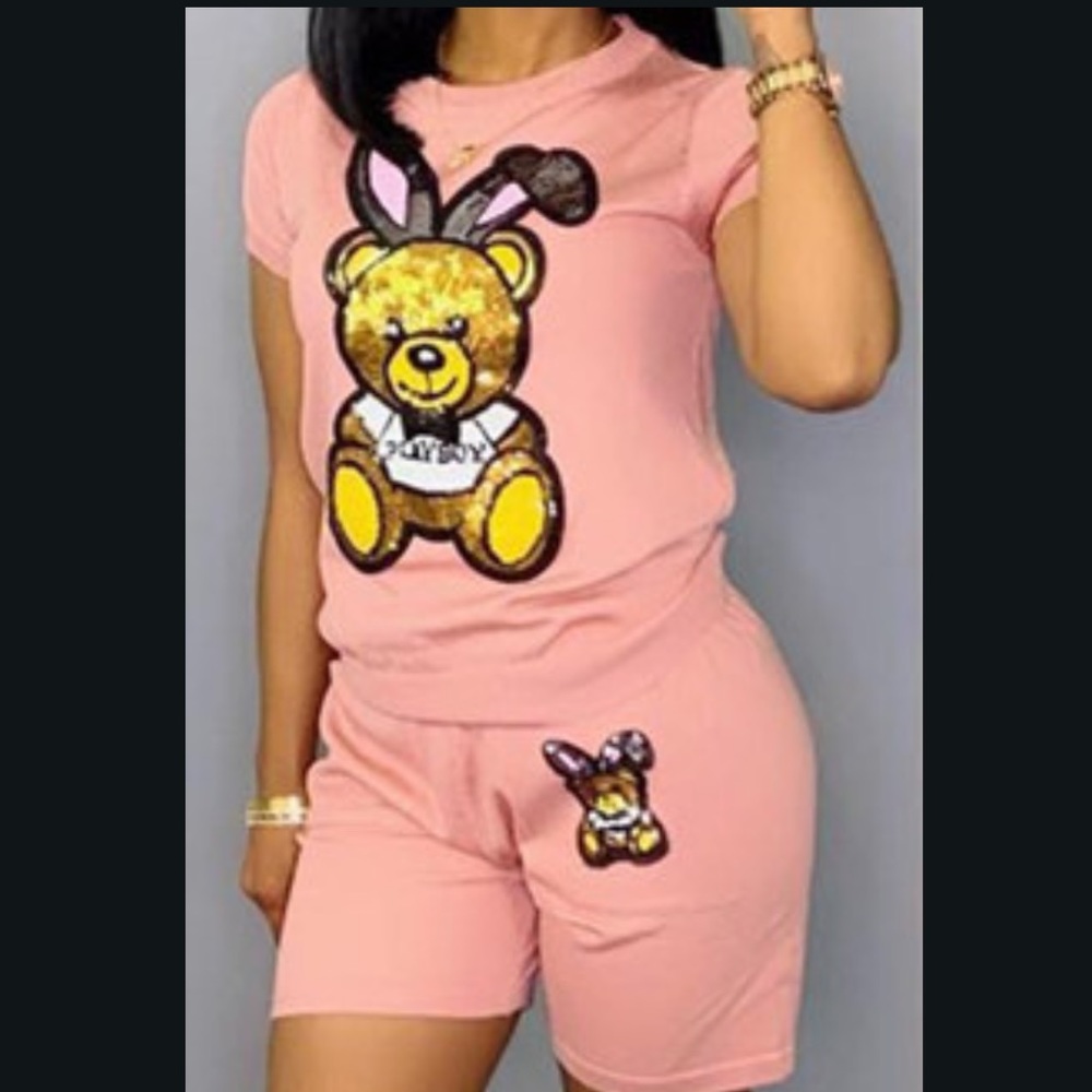 Biker short set